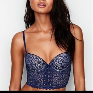 Victorias secret padded demi/ demi buste 34D